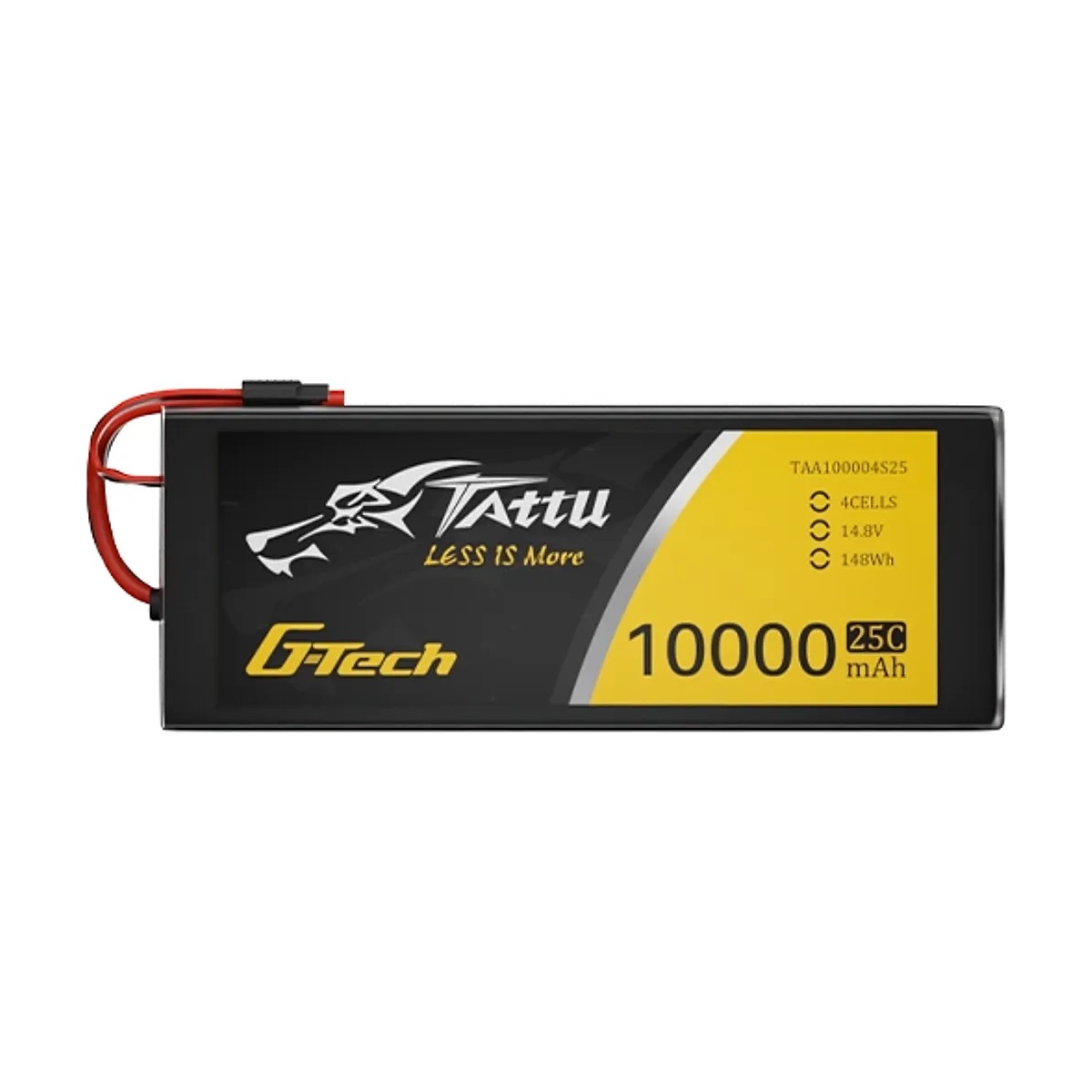 Tattu G-Tech 10000mAh 4S 25C LiPo Battery - XT90-S