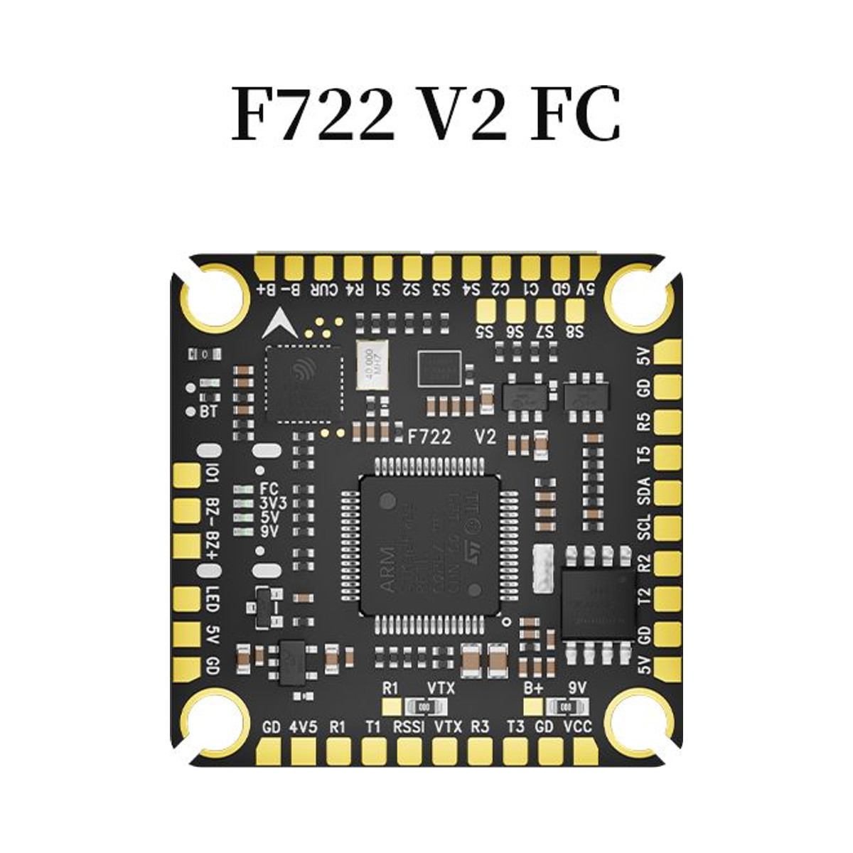 Aocoda-RC F722 V2 Flight Controller X8 ICM42688P 30.5mm